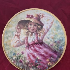 Stuart International Inc Megan Collectors Plate